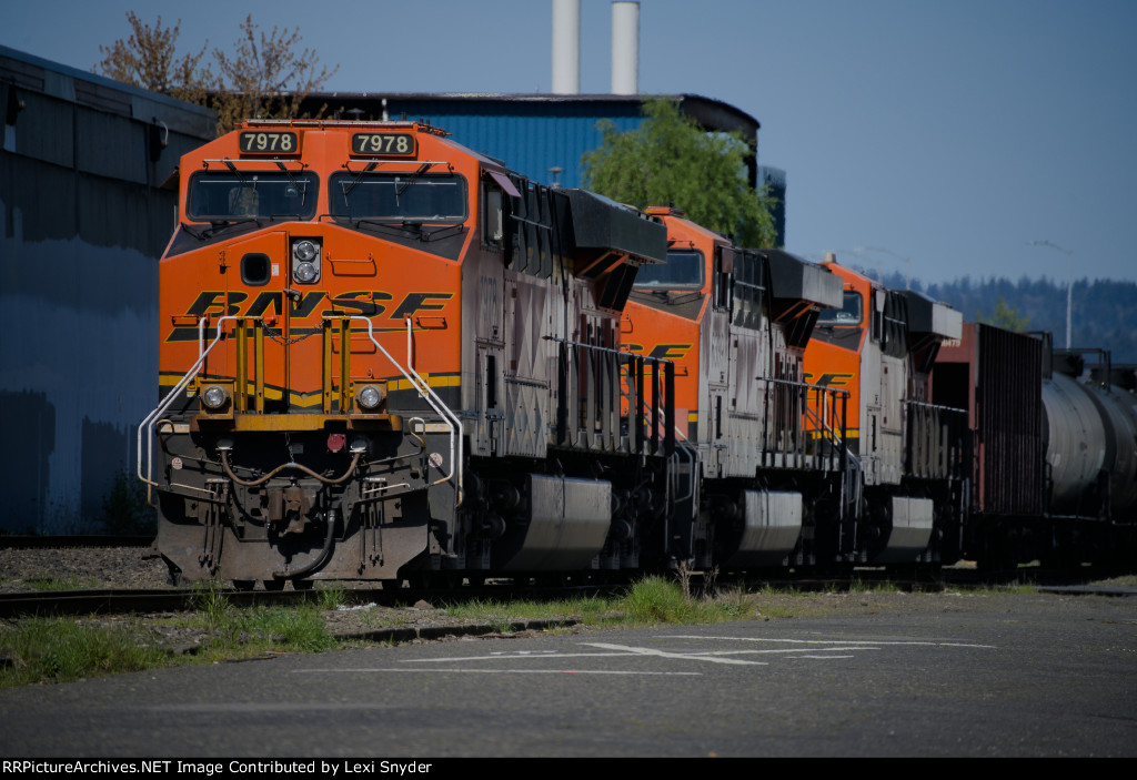 BNSF 7978, 6339, and 8083